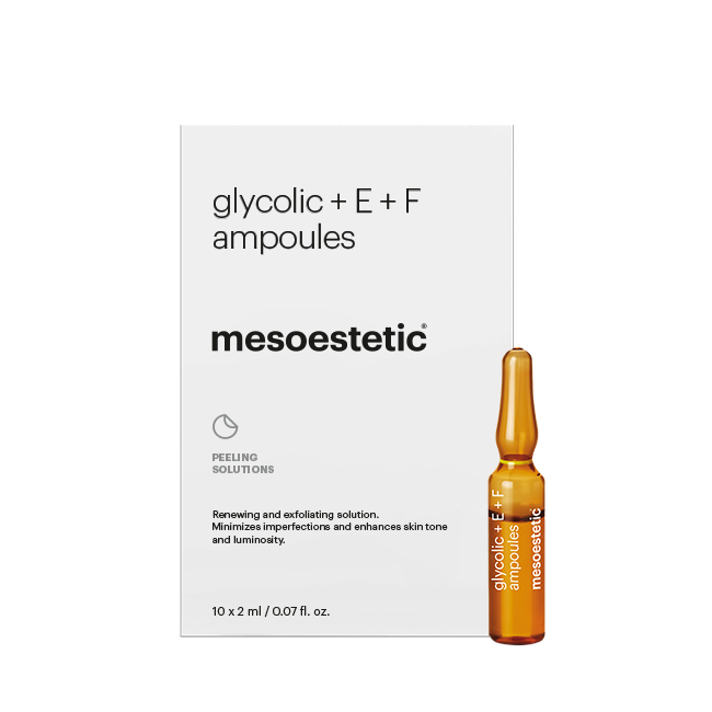 Mesoestetic glycolic E+F ampoules 10x2ml